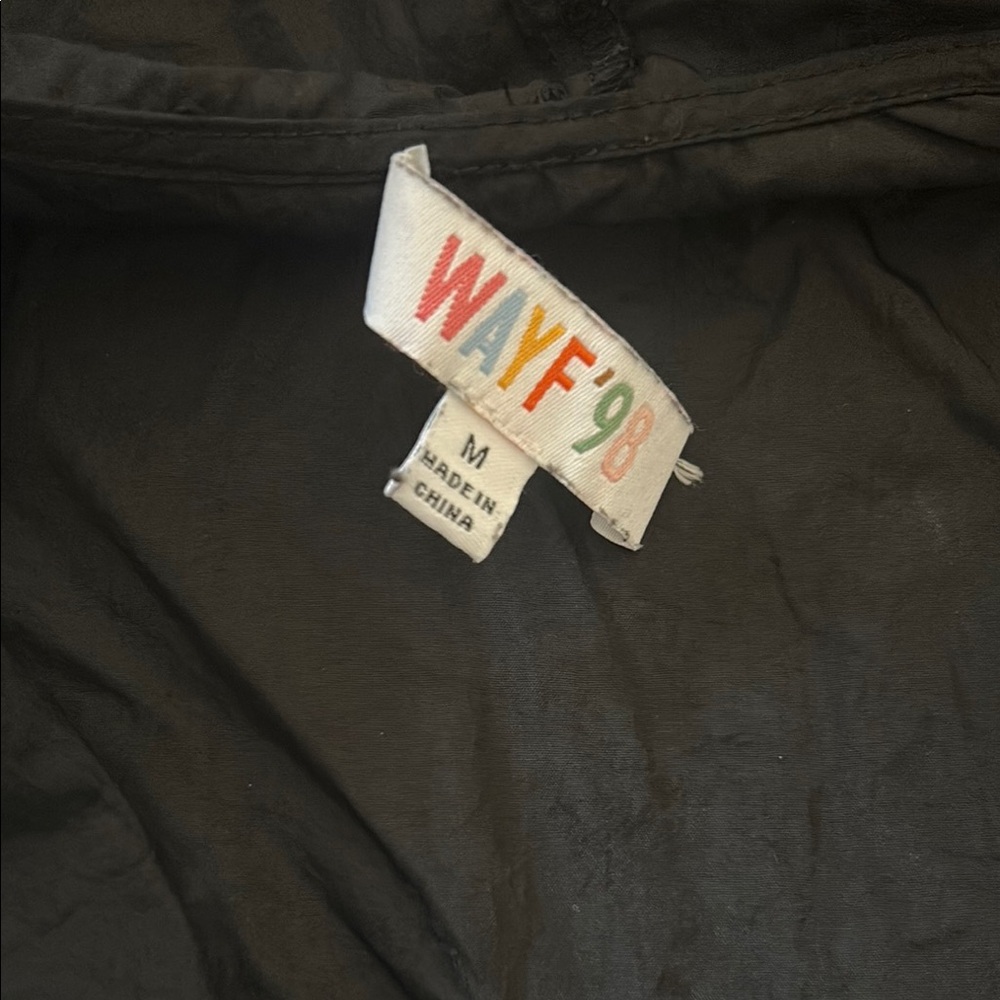 WAYF 98 JOHNNY POPOVER Windbreaker Jacket - Picture 2 of 4